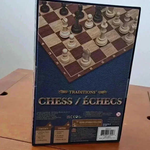 𝅺CHESS ECHECS TRADITIONS SPIN MASTER GAMES - Picture 4 of 8